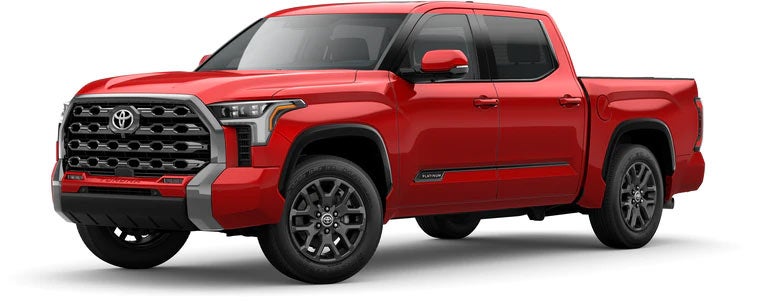 2022 Toyota Tundra in Platinum Supersonic Red | Thornhill Toyota in Chapmanville WV