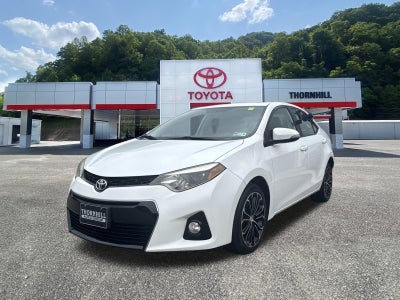 2016 Toyota Corolla S Plus