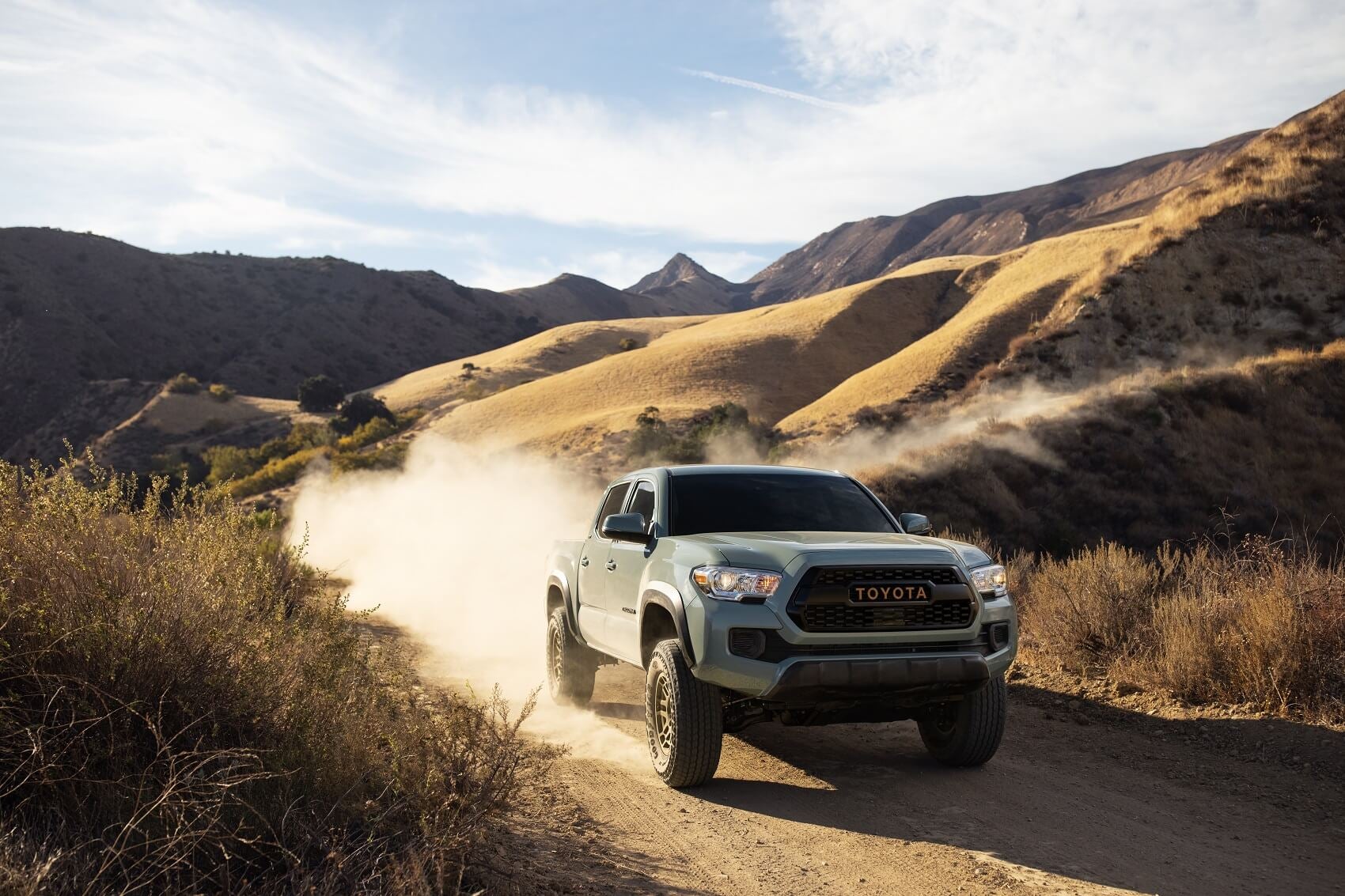 2022 Toyota Tacoma in the Desert