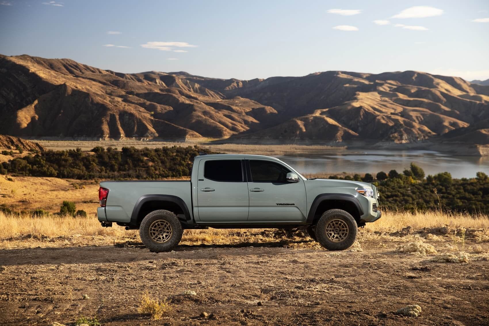 2022 Toyota Tacoma with Mountains