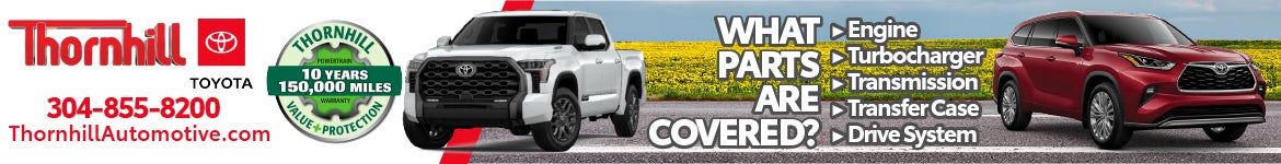 ThornHill Powertrain Warranty | Includes: Engine, Turbocharger, Transmission, Transfer Case